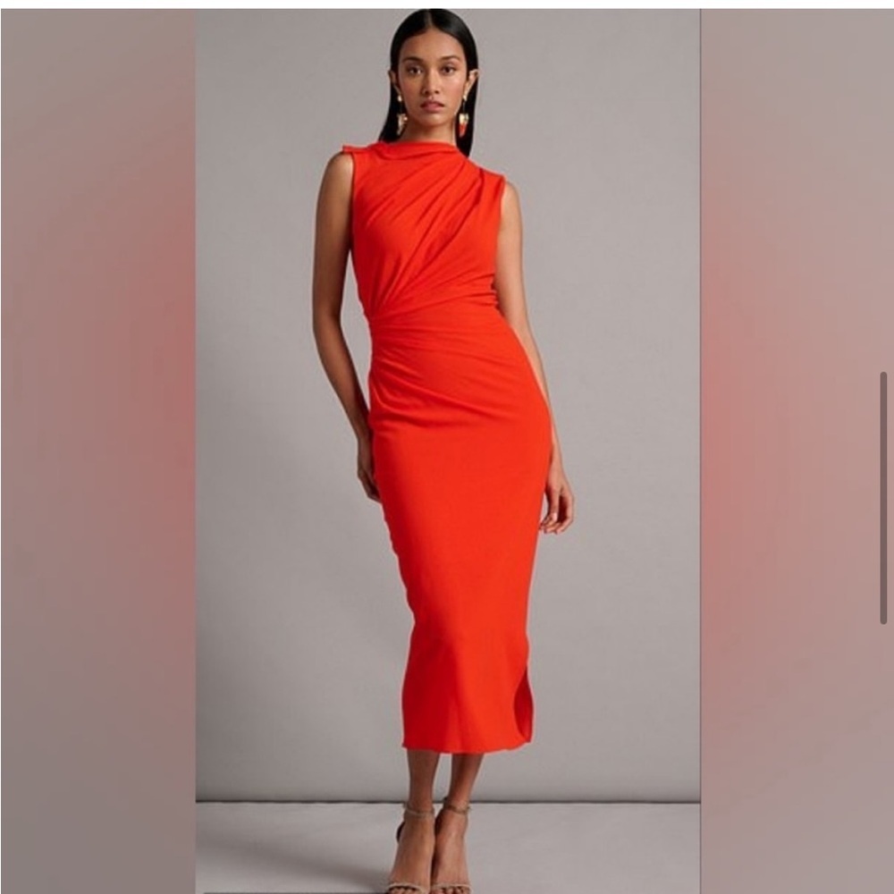 NARCISO RODRIGUEZ RUCHED DRESS - Picture 9 of 16